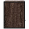 Table de chevet murale chêne marron 40x31x39,5 cm 620855620855