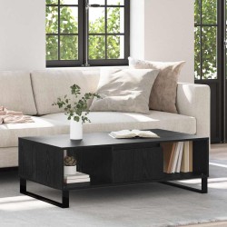 Table basse Chêne noir 104 x 60 x 35 cm Bois d'ingénierie 620857620857