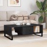 Table basse Chêne noir 104 x 60 x 35 cm Bois d'ingénierie 620857620857