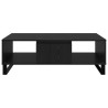 Table basse Chêne noir 104 x 60 x 35 cm Bois d'ingénierie 620857620857