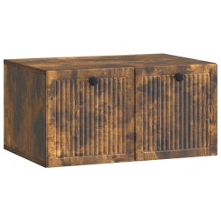 Meuble TV mural Chêne fumé 59,5 x 41 x 30 cm Bois d'ingénierie 620858620858