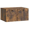 Meuble TV mural Chêne fumé 59,5 x 41 x 30 cm Bois d'ingénierie 620858620858