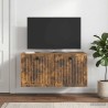 Meuble TV mural Chêne fumé 59,5 x 41 x 30 cm Bois d'ingénierie 620858620858