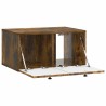 Meuble TV mural Chêne fumé 59,5 x 41 x 30 cm Bois d'ingénierie 620858620858