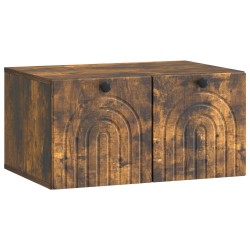 Meuble TV mural Chêne fumé 59,5 x 41 x 30 cm Bois d'ingénierie 620859620859