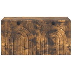Meuble TV mural Chêne fumé 59,5 x 41 x 30 cm Bois d'ingénierie 620859620859