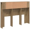 Armoire à tête de lit Chêne artisanal 140 x 18,5 x 102,5 cm Bois d'ingénierie 620862620862