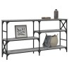 Table console sonoma gris 150x29x76,5 cm bois d'ingénierie 620877620877