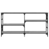 Table console sonoma gris 150x29x76,5 cm bois d'ingénierie 620877620877