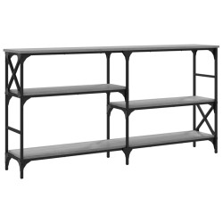 Table console sonoma gris 150x29x76,5 cm bois d'ingénierie 620877620877