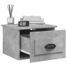 Table de chevet murale gris béton 50x36x40 cm 620883620883