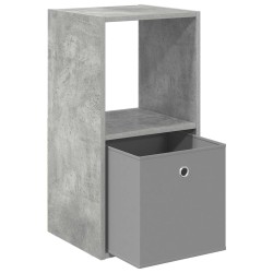 Table de chevet Gris béton 35 x 32 x 68,5 cm Bois d'ingénierie 620885620885