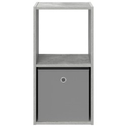 Table de chevet Gris béton 35 x 32 x 68,5 cm Bois d'ingénierie 620885620885