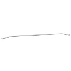 Support de bâche pour remorques 2 pc Argenté 136-218 cm 620886620886