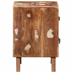 Table de chevet 2 pcs 40x32x46 cm bois massif de récupération 620888620888