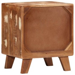 Table de chevet 2 pcs 40x32x46 cm bois massif de récupération 620888620888