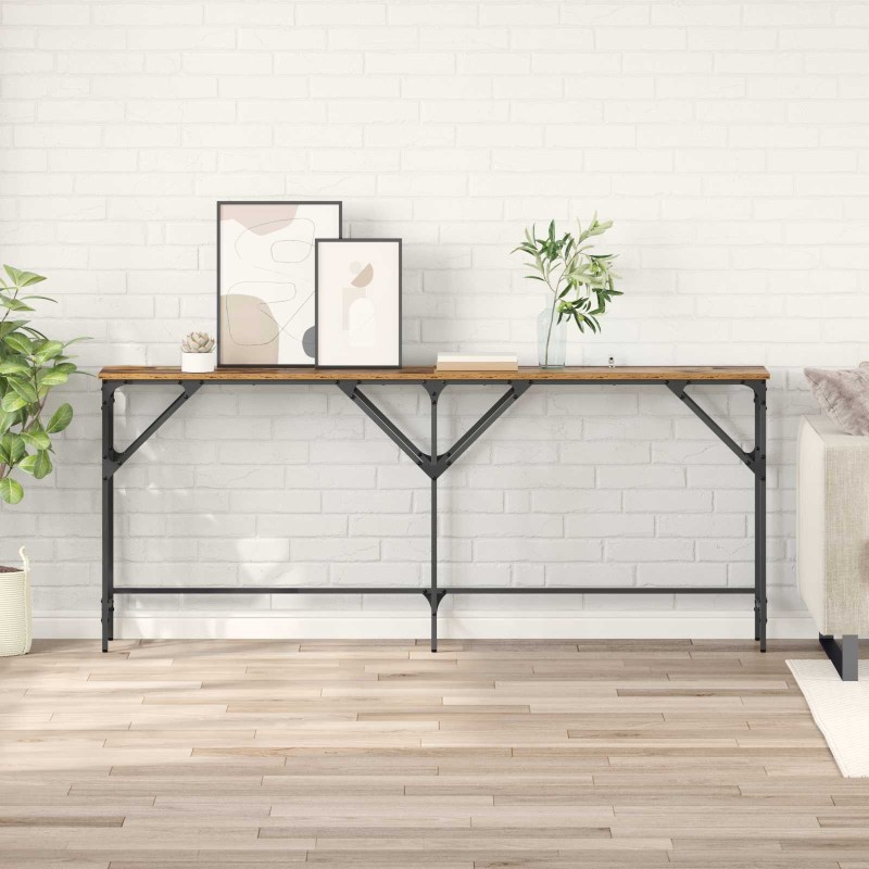 Table console Bois Ancien 180 x 30 x 75 cm Bois d'ingénierie 620889620889