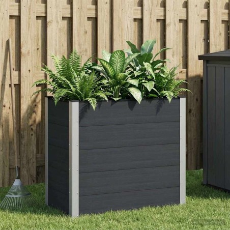 Jardinière surélevée Noir 100 x 50 x 91 cm 620896620896