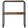 Table console Chêne fumé 60 x 42,5 x 70 cm Bois d'ingénierie 620909620909