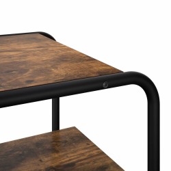 Table console Chêne fumé 60 x 42,5 x 70 cm Bois d'ingénierie 620909620909