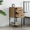 Cabinet de chevet chêne artisanal 32 x 42 x 70 cm 620917620917