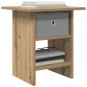 Table de chevet 2 pc Chêne artisanal 41 x 40 x 45 cm 620920620920
