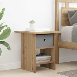 Table de chevet 2 pc Chêne artisanal 41 x 40 x 45 cm 620920620920