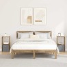 Table de chevet 2 pc Chêne artisanal 30,5 x 27 x 59,5 cm 620922620922