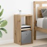 Table de chevet 2 pc Chêne artisanal 30,5 x 27 x 59,5 cm 620922620922