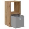 Table de chevet 2 pc Chêne artisanal 30,5 x 27 x 59,5 cm 620922620922
