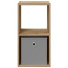 Table de chevet 2 pc Chêne artisanal 30,5 x 27 x 59,5 cm 620922620922