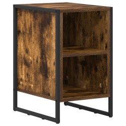Table de chevet Chêne Fumé 39.5 x 30 x 50 cm Bois d'ingénierie 620927620927