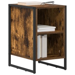 Table de chevet Chêne Fumé 39.5 x 30 x 50 cm Bois d'ingénierie 620927620927