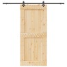 Porte coulissante NARVIK 100 x 210 cm (213,5 cm) 620929620929