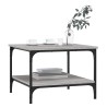 Table basse sonoma gris 55x55x40 cm bois d'ingénierie 620930620930