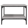 Table basse sonoma gris 55x55x40 cm bois d'ingénierie 620930620930