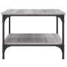 Table basse sonoma gris 55x55x40 cm bois d'ingénierie 620930620930