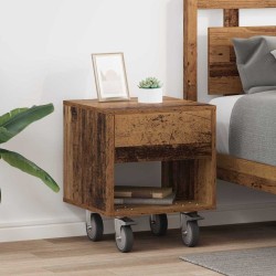 Table de chevet 2 pcs Bois ancien 40,5 x 40 x 48 cm 620935620935