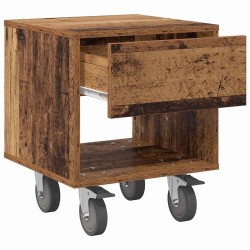 Table de chevet 2 pcs Bois ancien 40,5 x 40 x 48 cm 620935620935