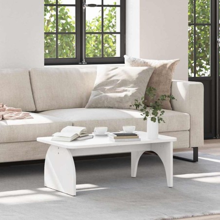 Table basse Blanc 80 x 50 x 31 cm Bois massif en pin 620938620938