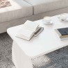 Table basse Blanc 80 x 50 x 31 cm Bois massif en pin 620938620938