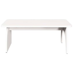 Table basse Blanc 80 x 50 x 31 cm Bois massif en pin 620938620938