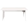 Table basse Blanc 80 x 50 x 31 cm Bois massif en pin 620938620938