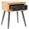 Table de chevet Bois de sapin massif 43 x 38 x 50 cm 620941620941