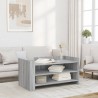 Table basse sonoma gris 100x50x50 cm bois d'ingénierie 620942620942