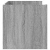 Table basse sonoma gris 100x50x50 cm bois d'ingénierie 620942620942