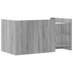 Table basse sonoma gris 100x50x50 cm bois d'ingénierie 620942620942