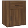 Table de chevet Chêne marron 50x36x60 cm Bois d'ingénierie 620945620945