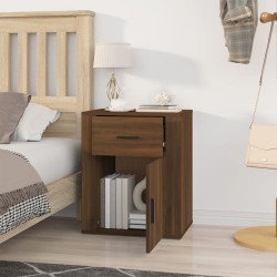 Table de chevet Chêne marron 50x36x60 cm Bois d'ingénierie 620945620945