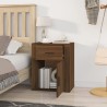 Table de chevet Chêne marron 50x36x60 cm Bois d'ingénierie 620945620945